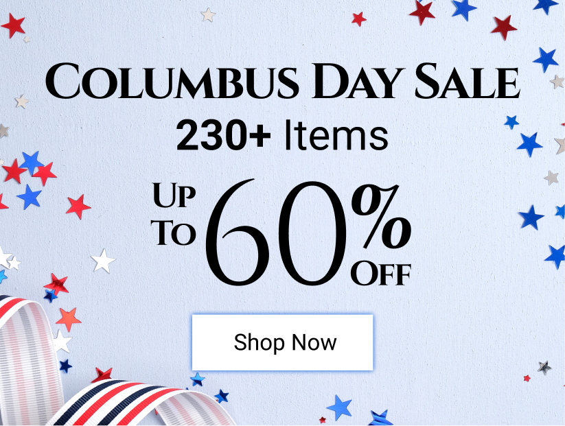 Columbus Day Sale