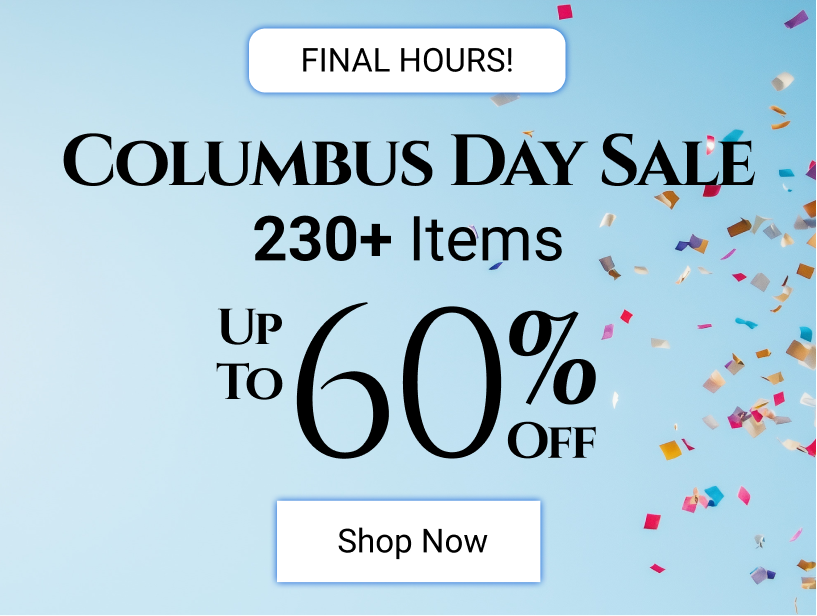 Columbus Day Sale