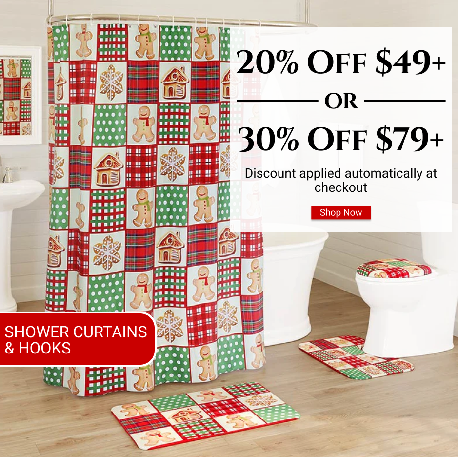 Shower Curtains & Hooks