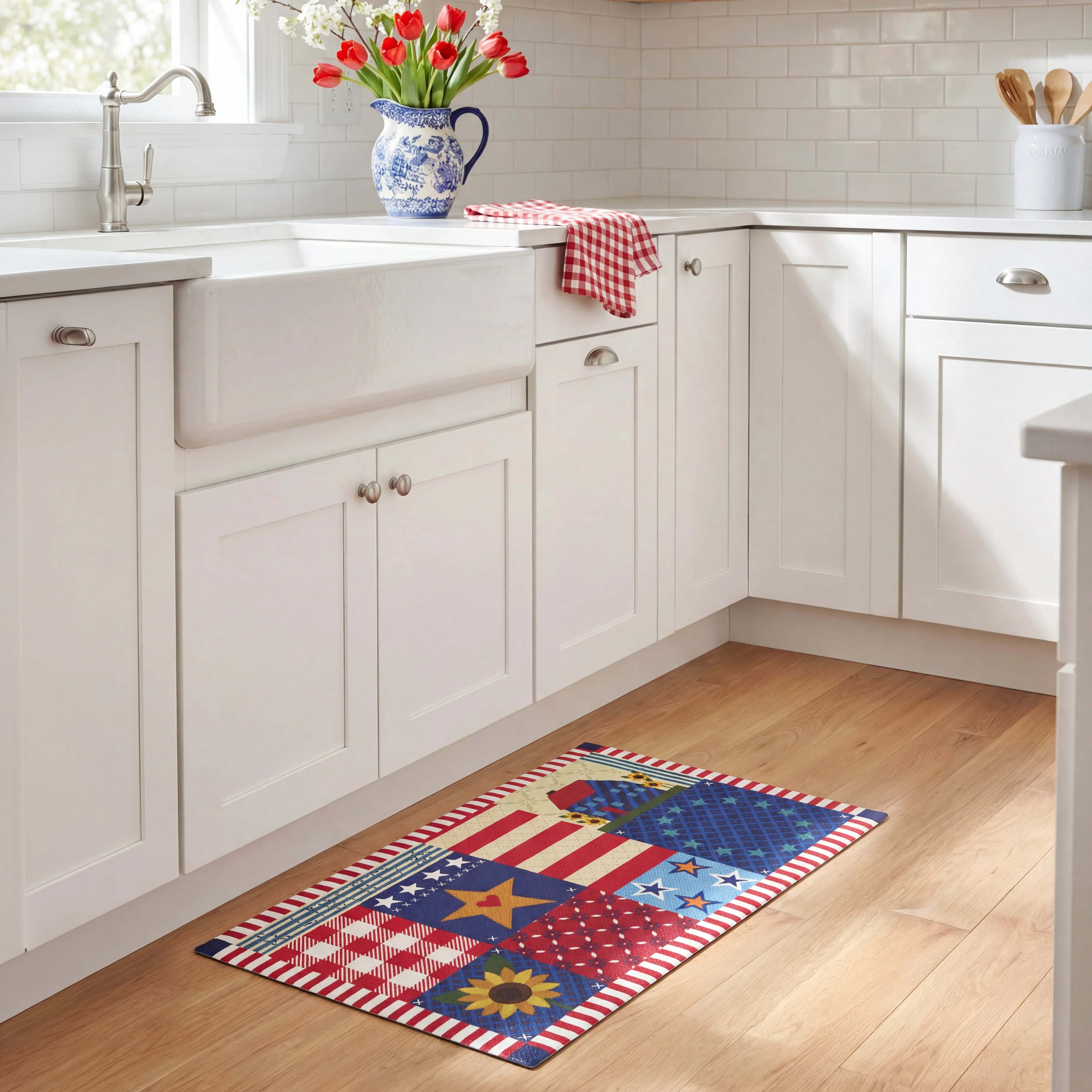 Image of Americana Kitchen Comfort Accent or Runner Rug
