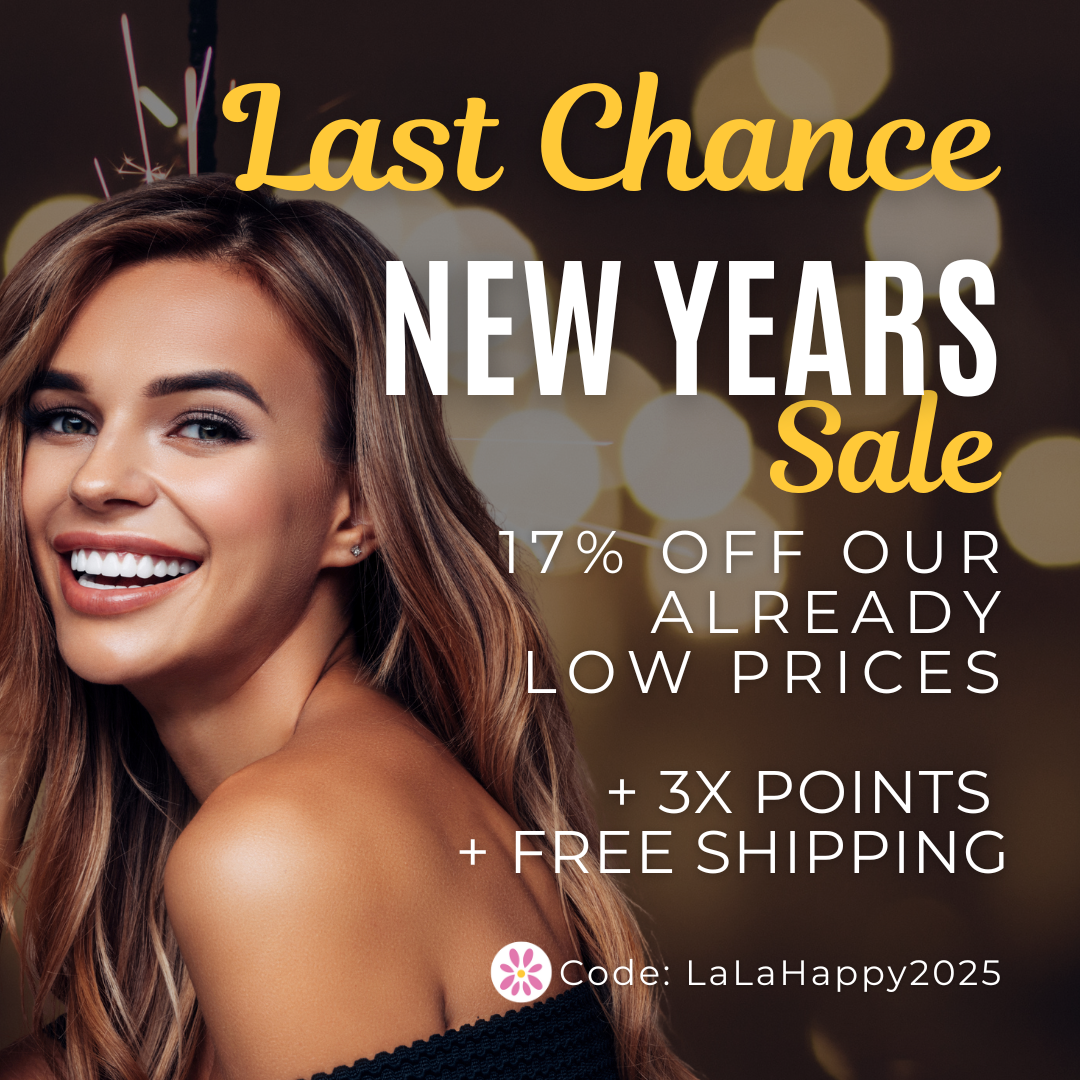 New Years Sale - Last Chance - 17% Off Our Already Low Prices + 3x points + free shipping