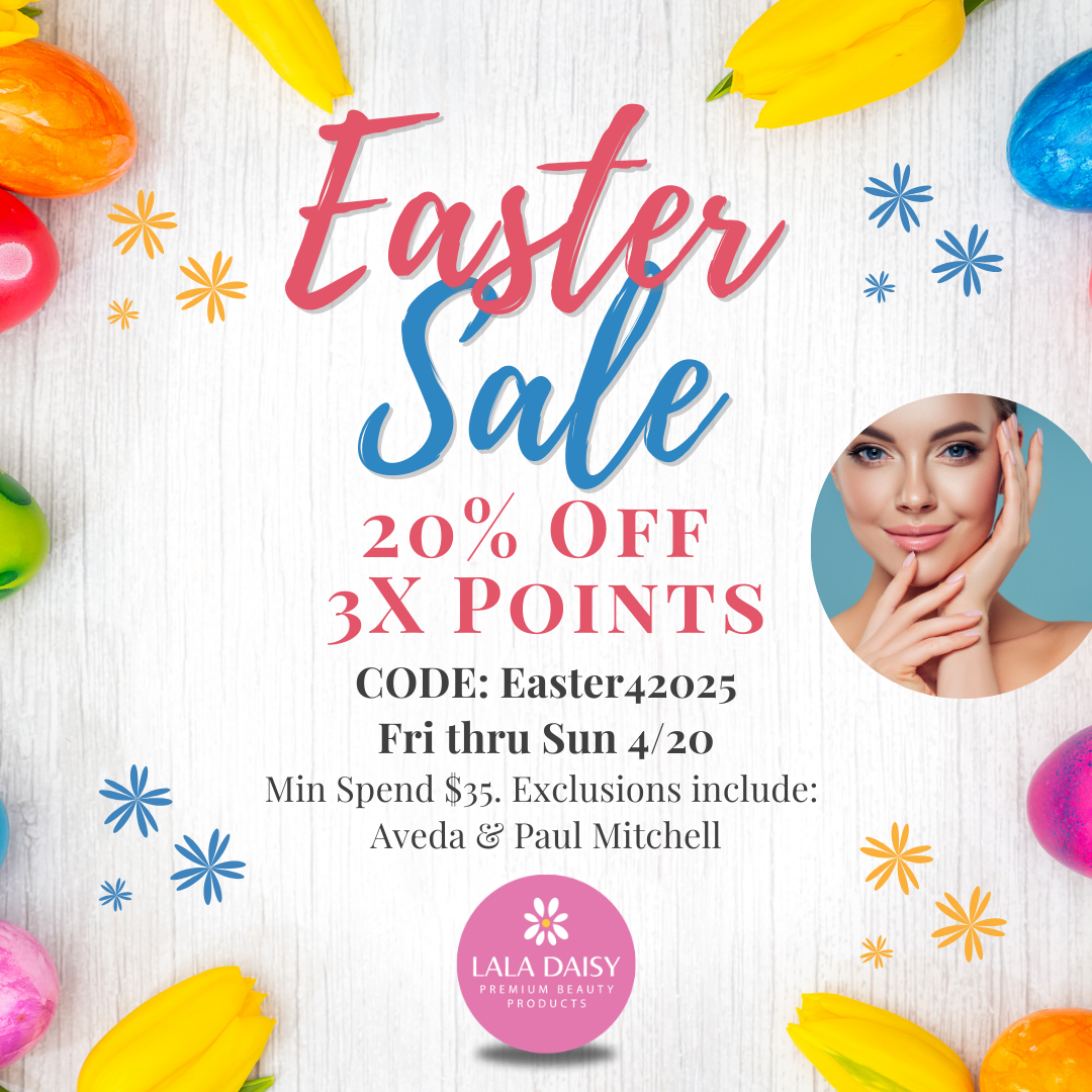 🌸 EASTER SALE! Fri thru Sun 4/20, Get 20% off plus 3x points. 