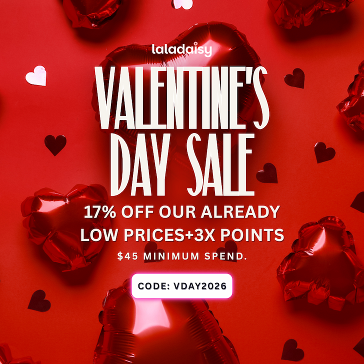 ❤️ Don’t Miss 17% Off + 3x Points This Valentine’s Day! 