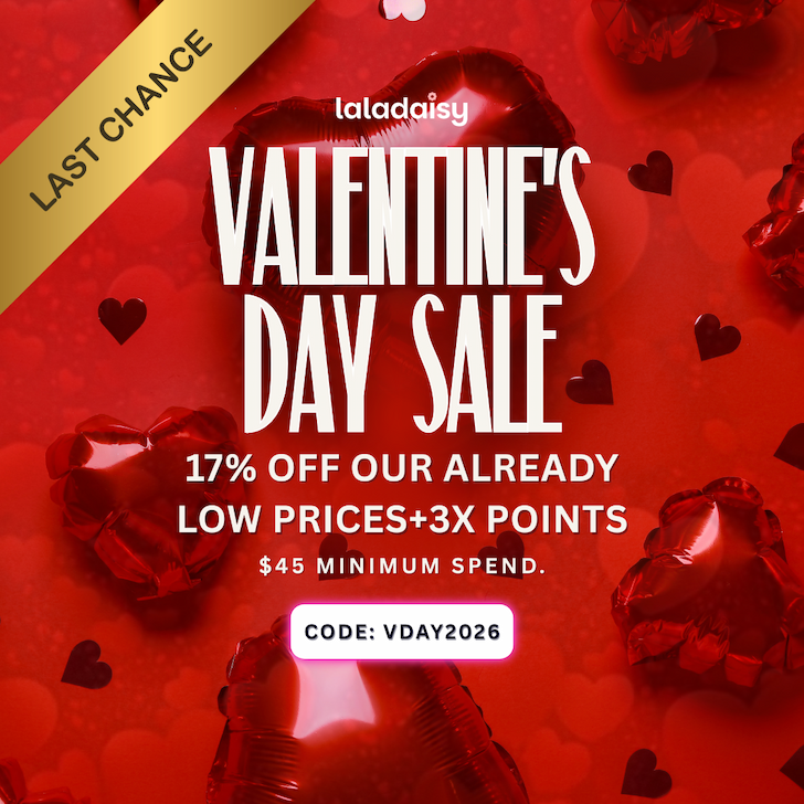 ❤️ LAST CHANCE - Don’t Miss 17% Off + 3x Points This Valentine’s Day! 