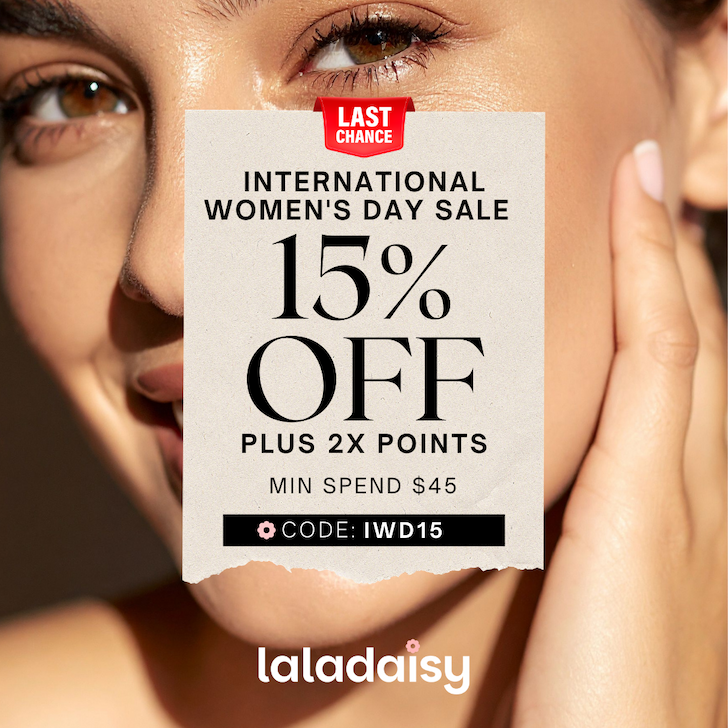 🌸 Last Chance to Celebrate Women's Day with 15% Off! 