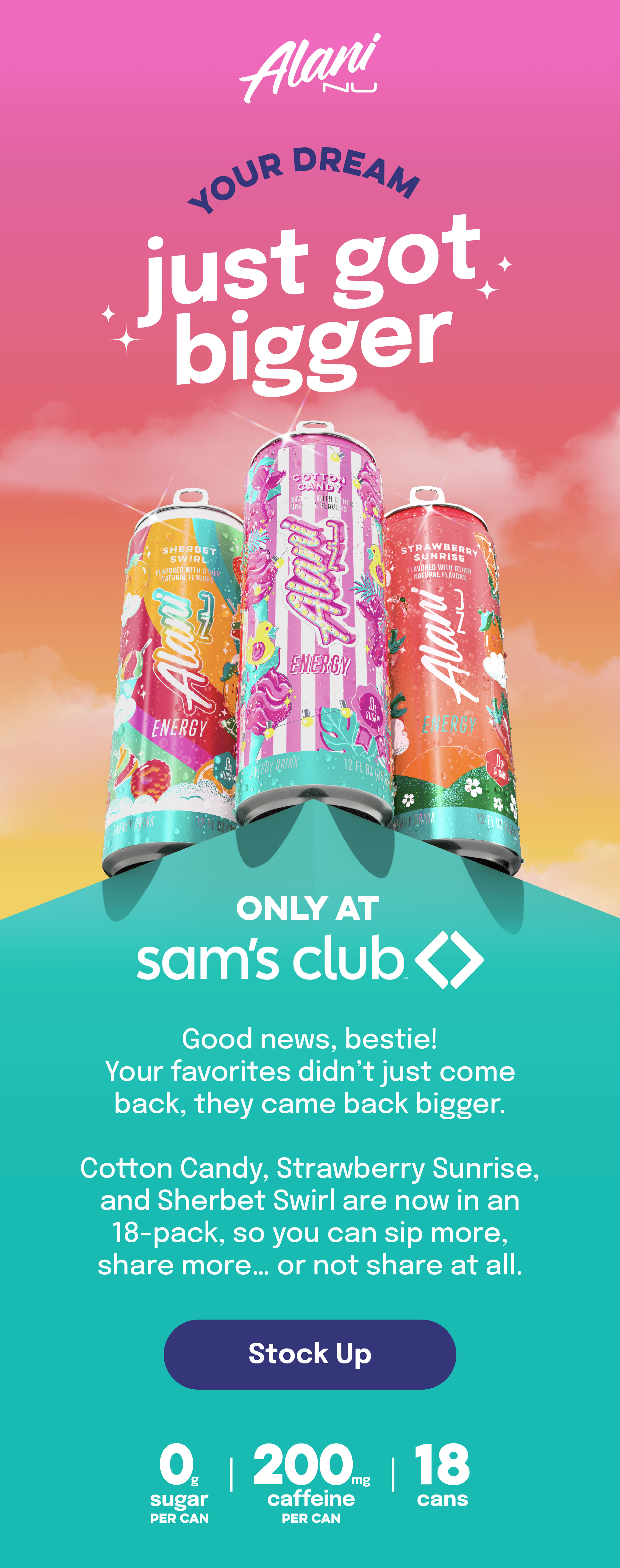 Alani Nu x Sam's Club