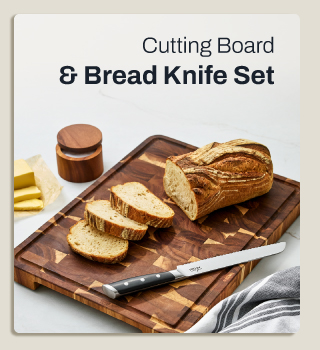 Cutting board & knife set