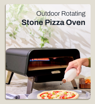 Outdoor pizza oven