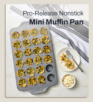 Pro-Release nonstick mini muffin pan