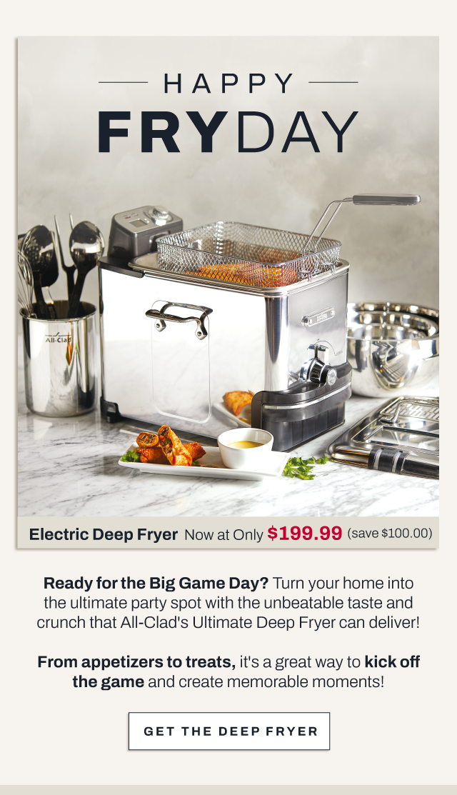 Electric deep fryer - shop now