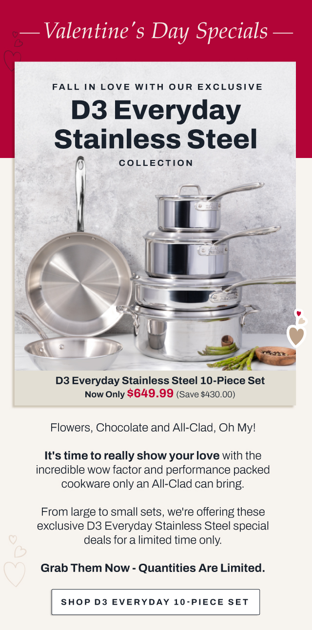 Shop D3 Everyday 10 piece set