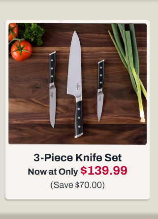 3 piece knife set