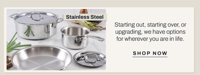 Stainless Steel - shop now