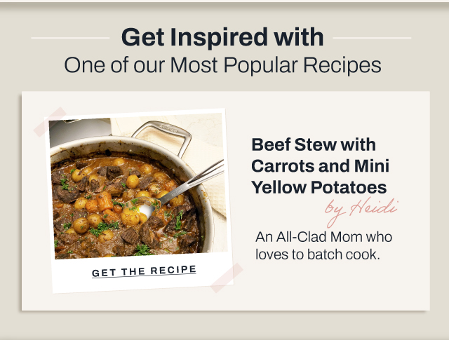 Beef stew recipe - shop now
