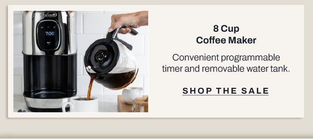 8 cup coffee maker