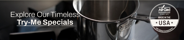 Explore our timeless try me specials
