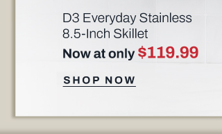 d3 everyday 8.5 inch skillet - shop now
