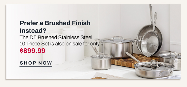 Shop d5 Brushed 10 piece set
