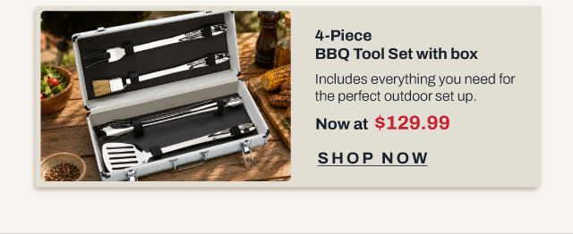BBQ Tool set with box