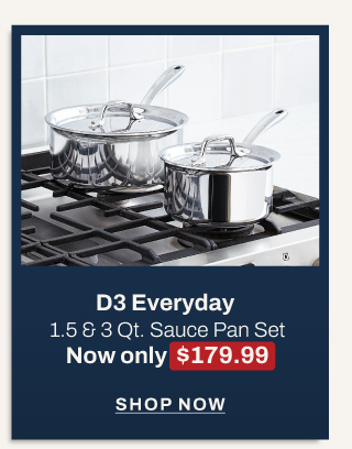 Sauce pan set - shop now