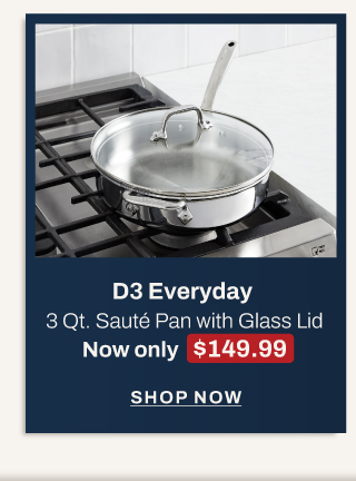 3 Qt. Saute pan - shop now