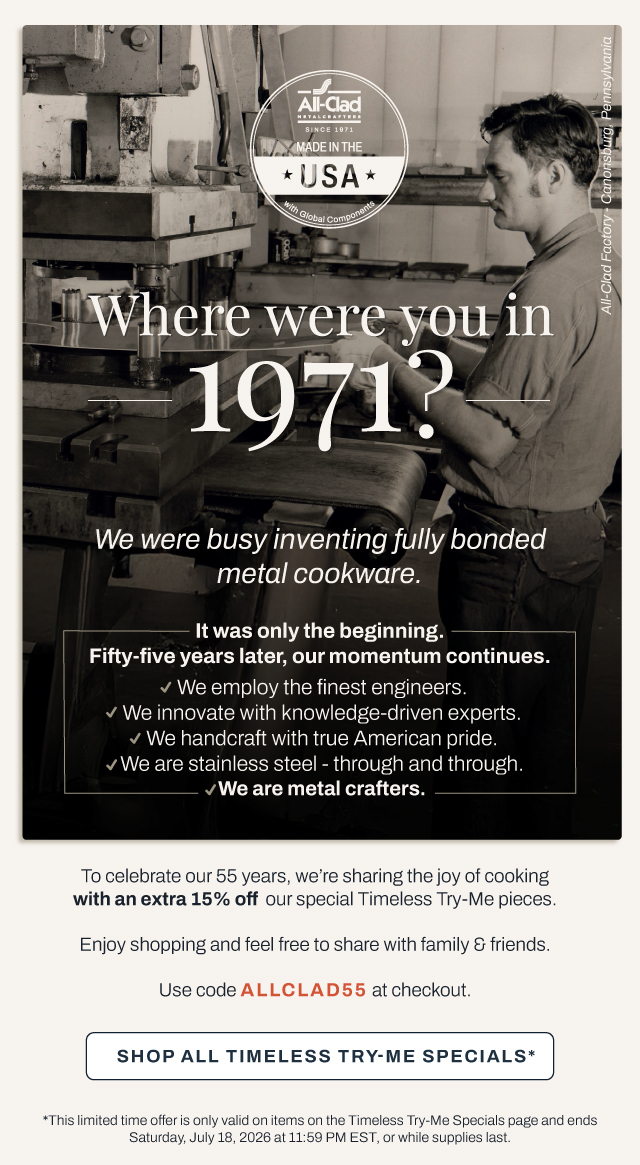 Shop all timeless try-me specials