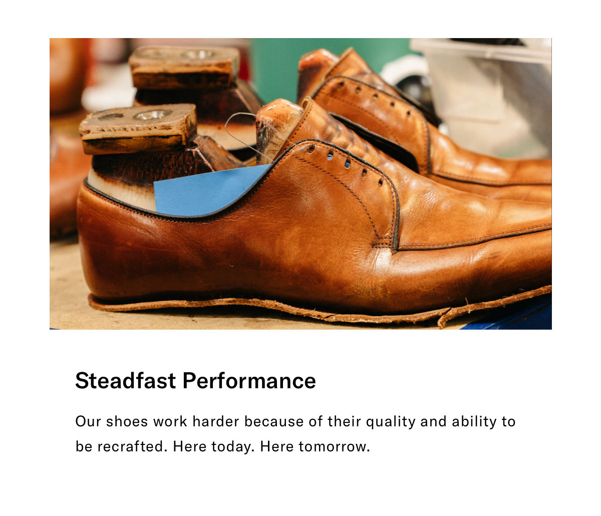 The Four Pillars Of Allen Edmonds: American Style, Steadfast Performance, Lasting Craftsmanship And Exceptional Service. Click Here To Learn More.