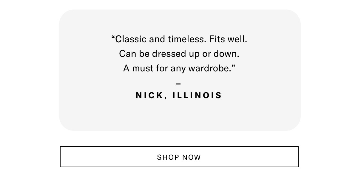 Click here to shop the Randolph 2.0 loafer.