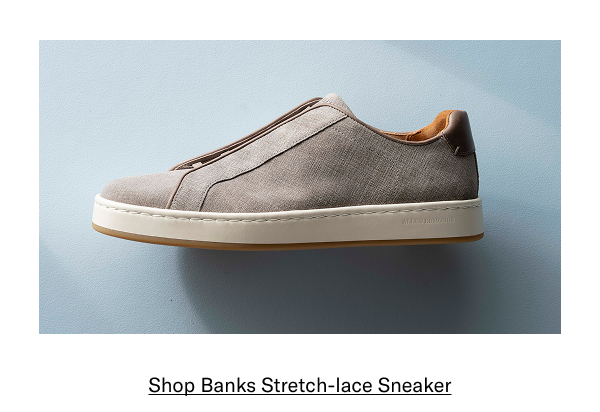 Click Here To Shop The Banks Stretch-lace Sneaker.