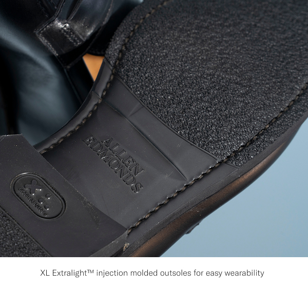 Close-up Image Of The Rollins Loafer Showing The Soles, Click Here To Shop It Now.
