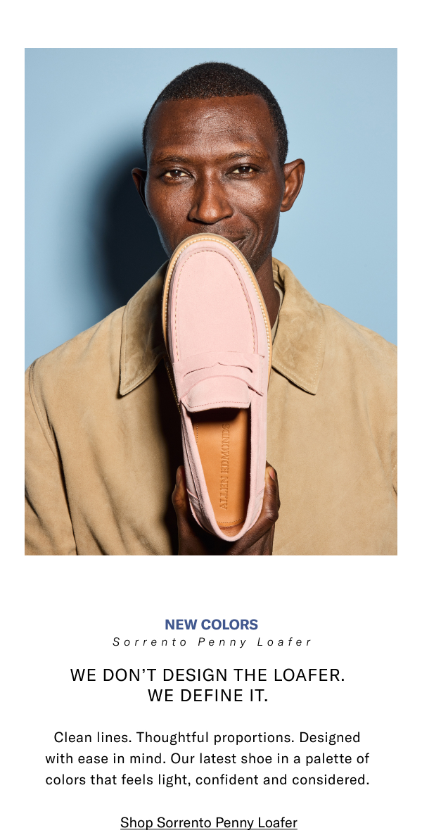 Click Here To Shop The Sorrento Penny Loafer.