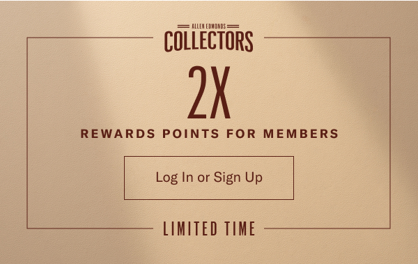 2x Rewards Points available through March 23, 2026 for Collectors. Click here to log in and sign up and earn double on your purchase thru March 23, 2026.