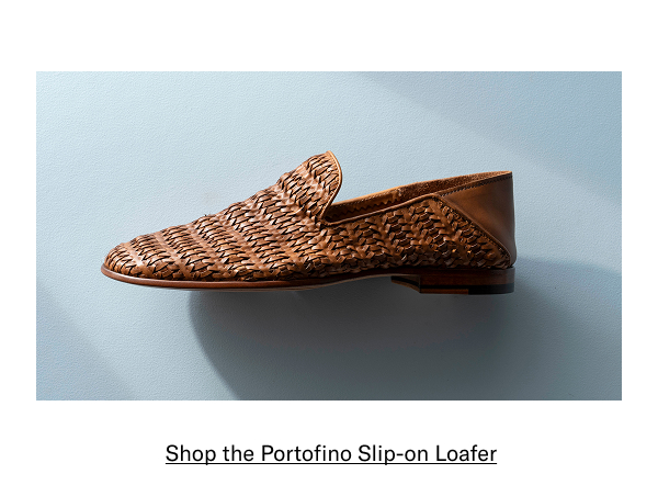 Click here to shop the Portofino Slip-on Loafer.