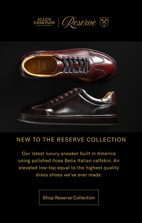 Click here to shop the Reserve Collection.