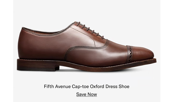 Click Here To Save On The Fifth Avenue Cap-toe Oxford Dress Shoe