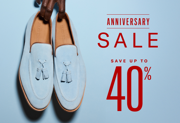 Anniversary Sale 2026 Starts Now. Click Here To Shop The Biggest Sale Of The Season And Save Up To 40%.