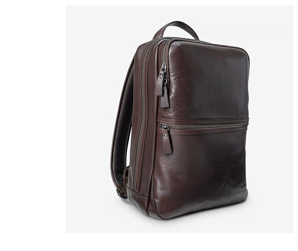 Click Here To Shop The Leather Backpack.