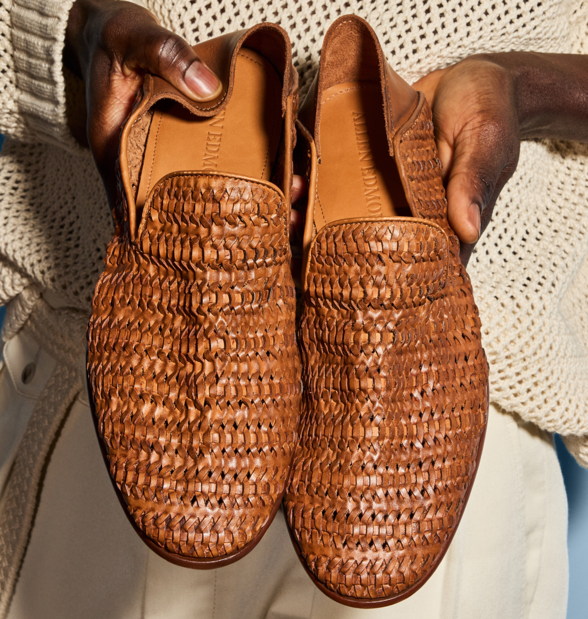 Click Here To Shop The Portofino Slip-on Loafer, Pictured Here In Chili Woven Leather.
