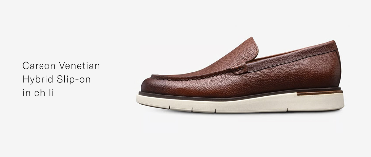 Click Here To Save On The Carson Veneitan Hybrid Slip-on In Chili. Regular Price $325, Available For $99.97 During Memorial Day Sale.
