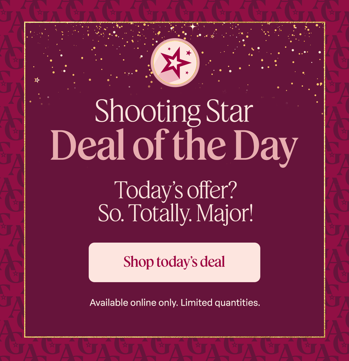 Reveal the deal