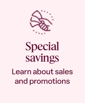 Special savings - Current offers and promotions