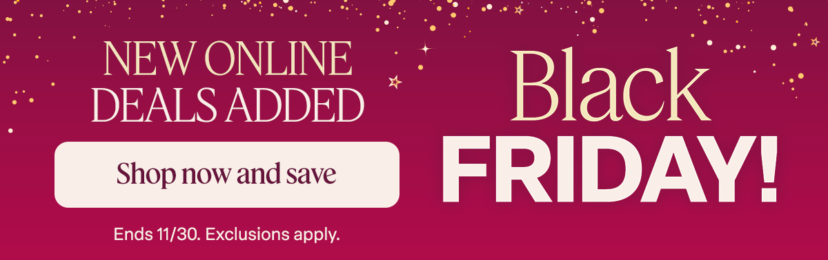 Shop Black Friday, New Deals Added