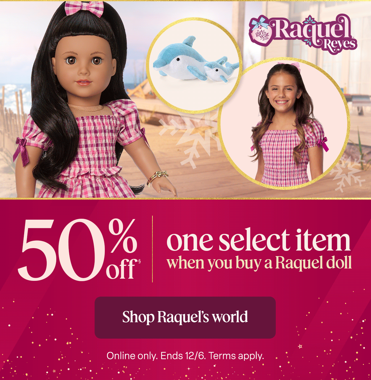 Shop Raquel's world and save