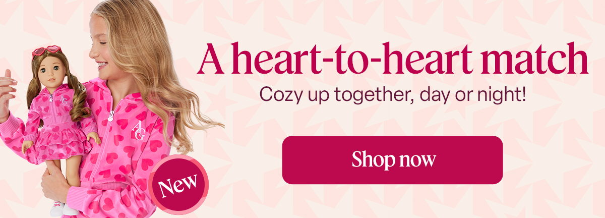 New matching heart hoodies