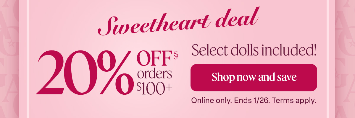 Shop now and save