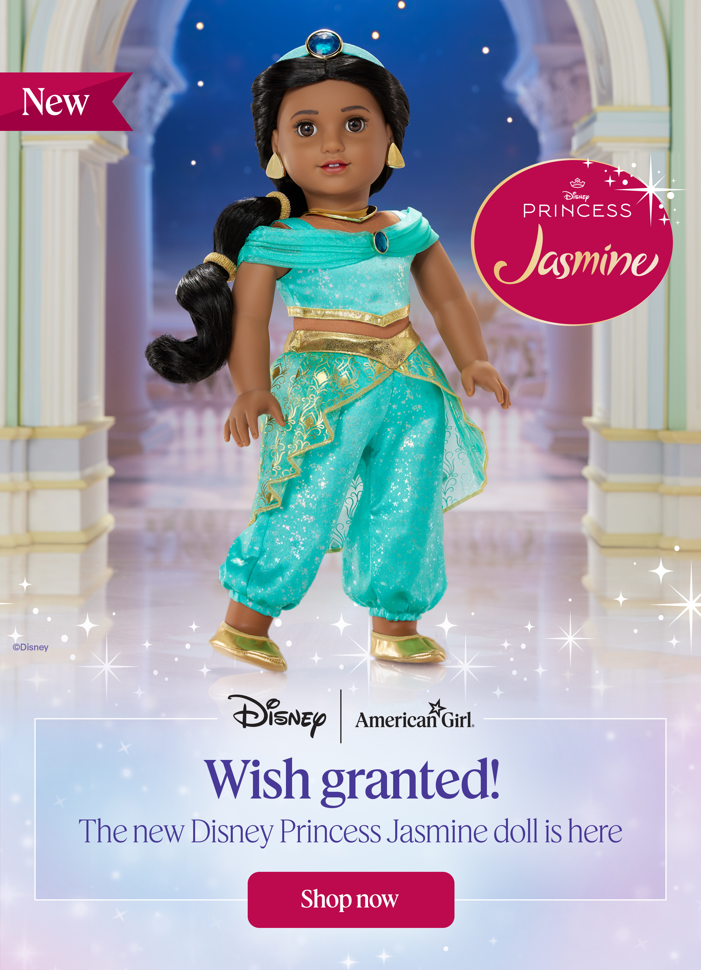The new Disney Princess Jasmine doll is here
