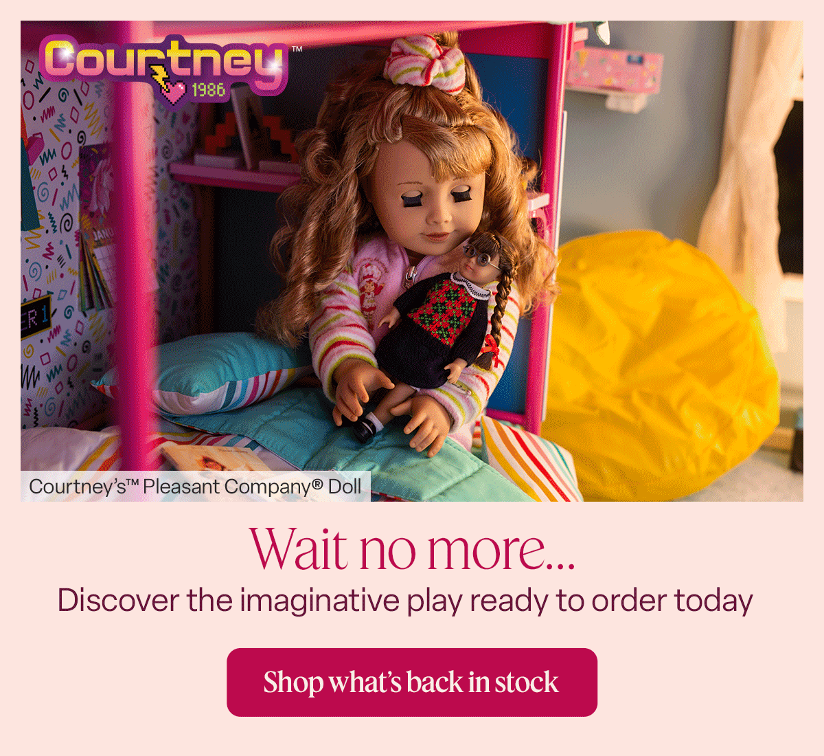 Wait no more…Discover the imaginative play ready to order today. Shop what’s back in stock