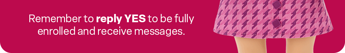 See every deal and debut. Just sign up for AG test messages. Text JOIN to 25397