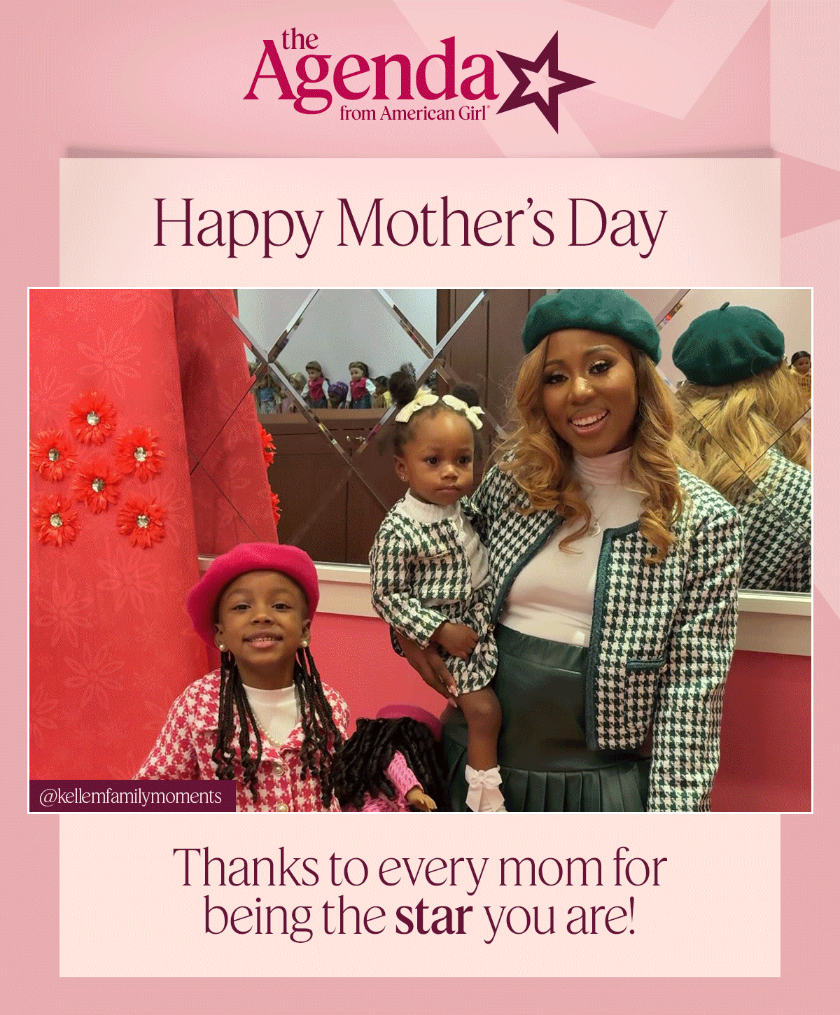 Happy Mother’s Day Thanks to every mom for being thestar you are!