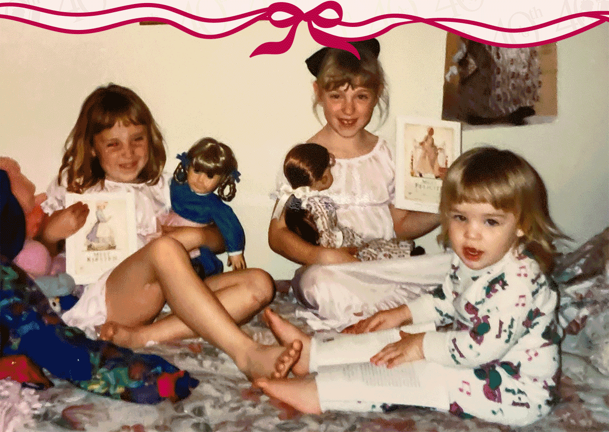 40 years of stories, smiles, and YOU! From 1986 to today, girls have been at the heart of every American Girl story Learn more 